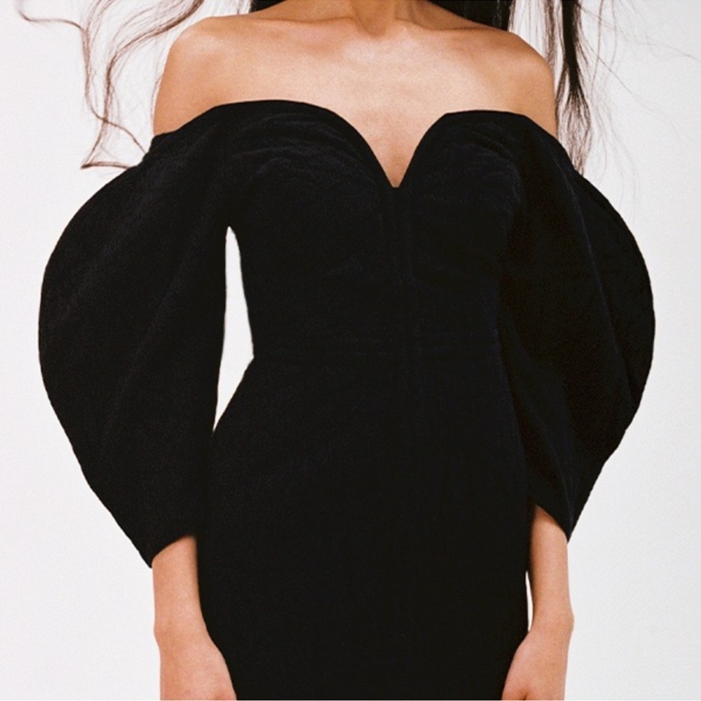 Mara Hoffman Leonara Dress in Black NWT XXS/00